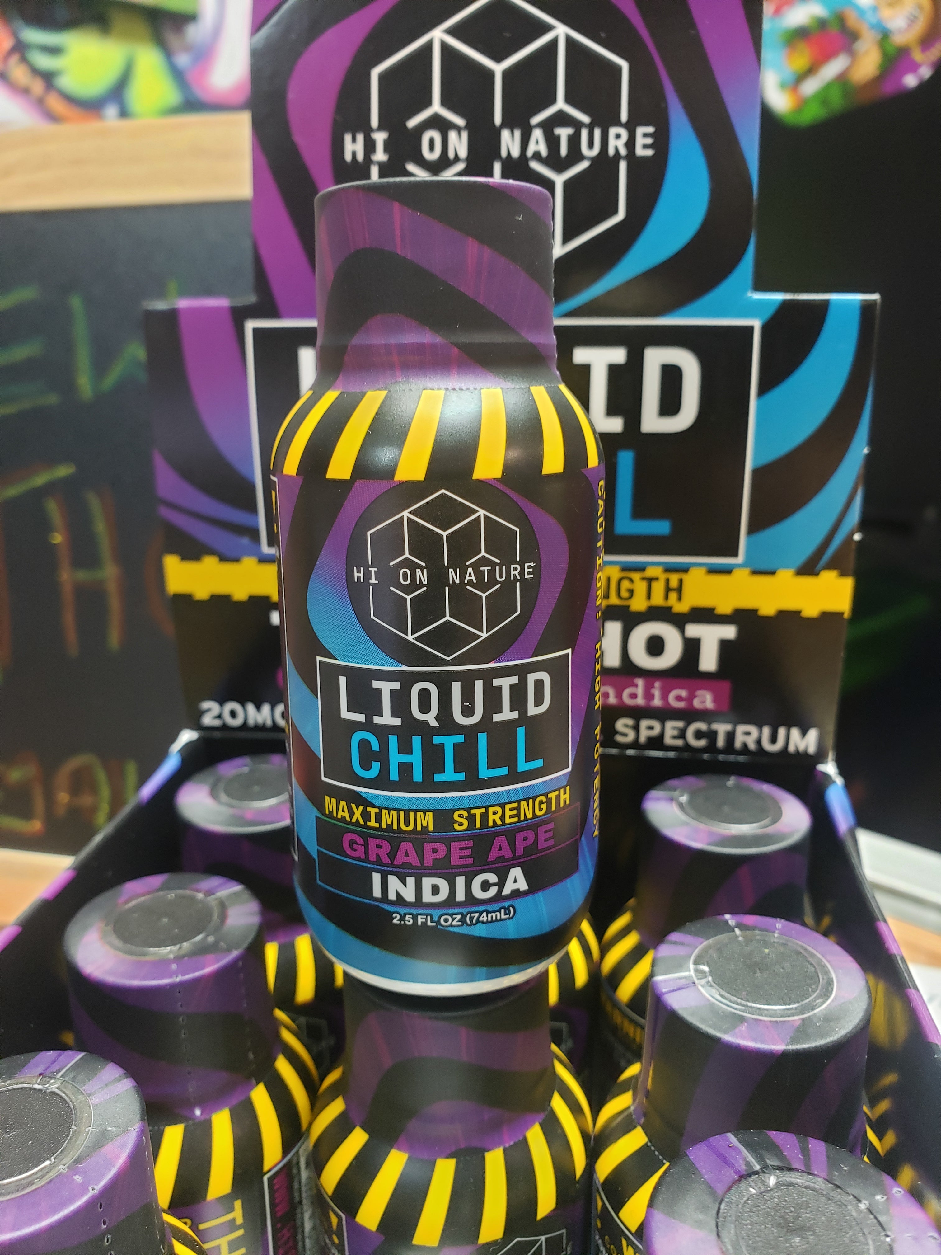 Hi On Nature THCP Liquid Chill - Grape Ape