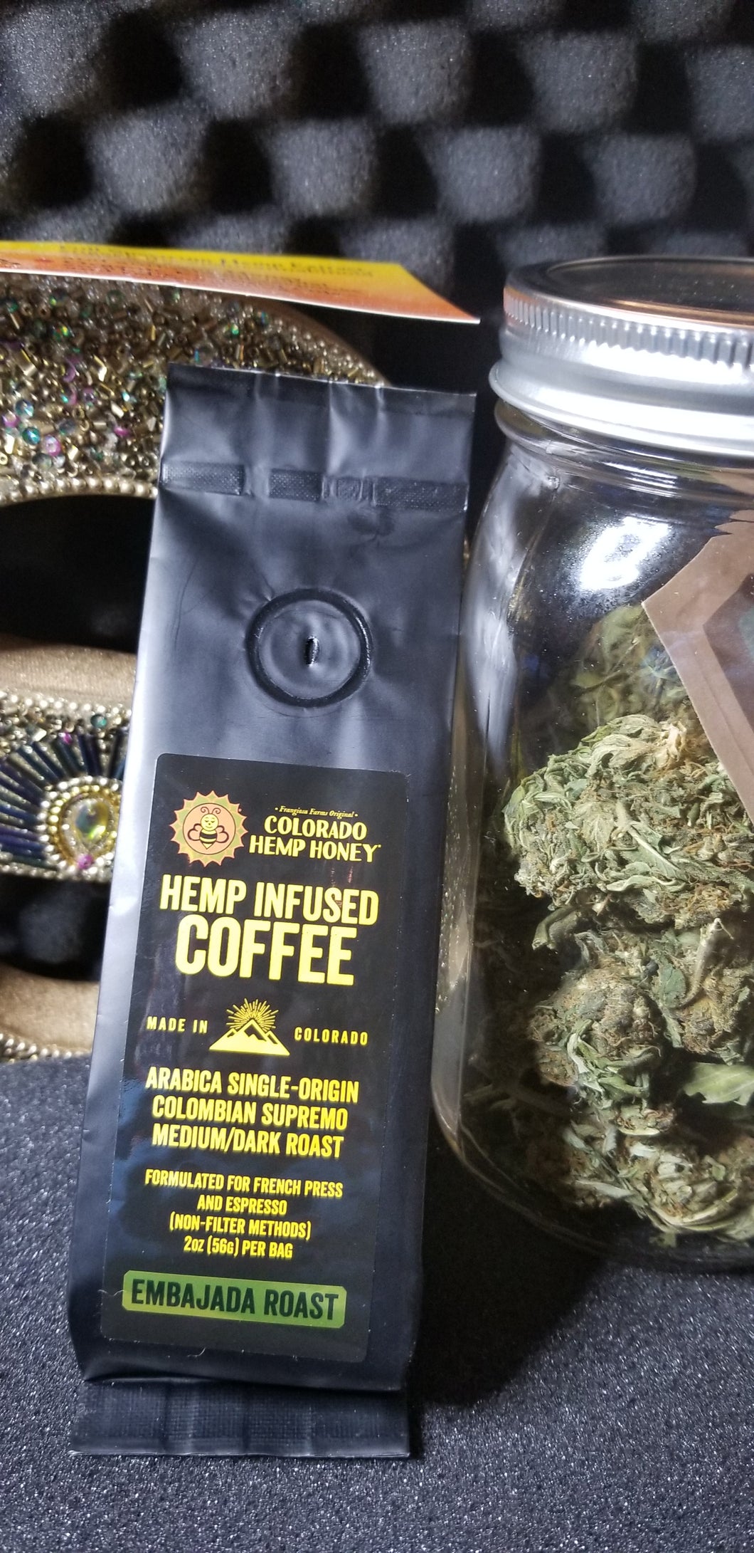 cbd roasted coffee cbd is infused in the seeds all you do is grind the beans and enjoy your morning0