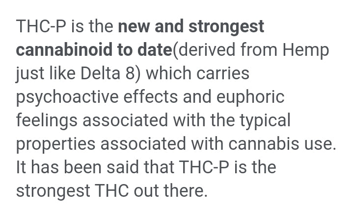 Delta 8 and Thc-p compound vape