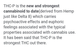 Delta 8 and Thc-p compound vape